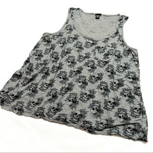Torrid Skull Tank Top size 4 / 4X